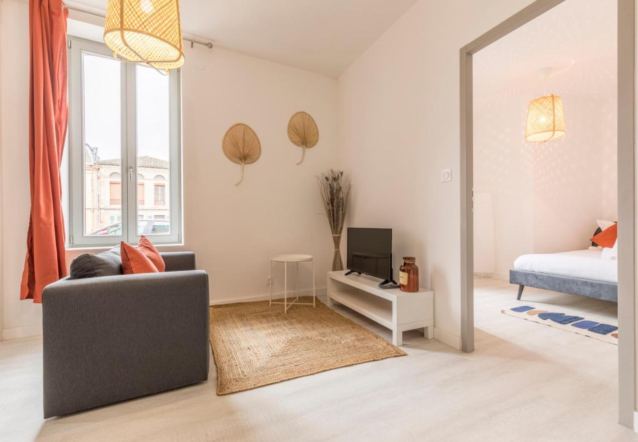 Le Corail - 1 Chambre, Ideal Couple, Parking, 10Min Canal Du Midi Castelsarrasin Exterior foto